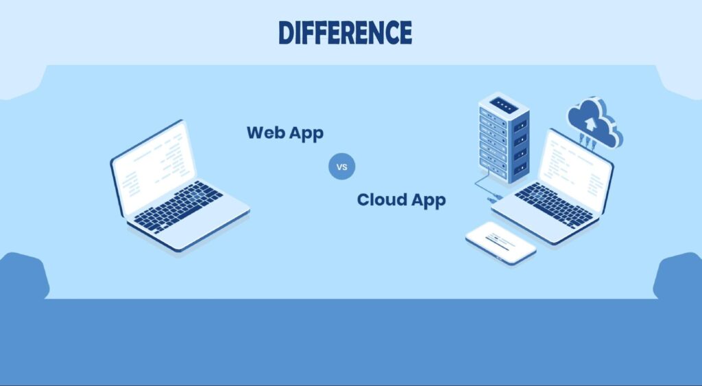 Difference-Cloud App vs Web App