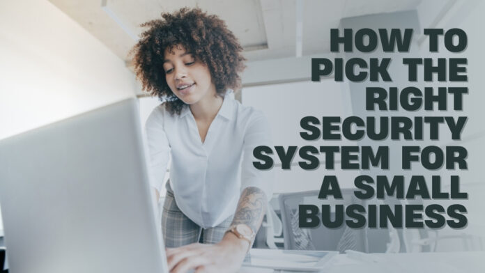 How to Pick the Right Security System for a Small Business